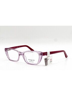 Vogue Vy 2004 2686 Transparent Purple Authentic Eyeglasses 46-16-125